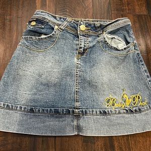 Baby Phat mini skirt Y2K 90s